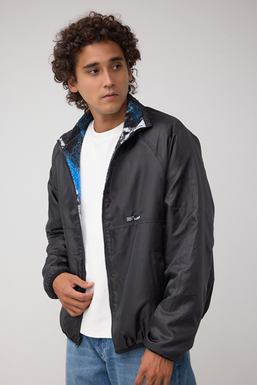 リバーシブルボアブルゾン