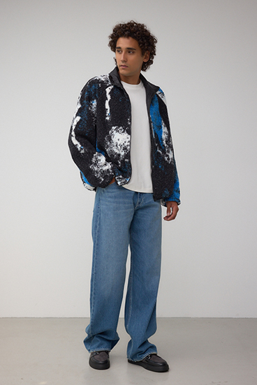 リバーシブルボアブルゾン 詳細画像