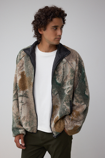 リバーシブルボアブルゾン 詳細画像