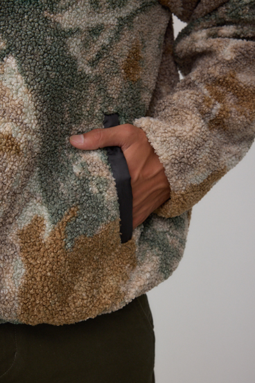 リバーシブルボアブルゾン 詳細画像