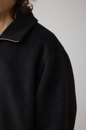 起毛スタンドカラージップアップブルゾン 詳細画像