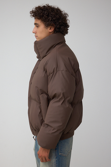 ソリッド中綿ハイネックブルゾン 詳細画像