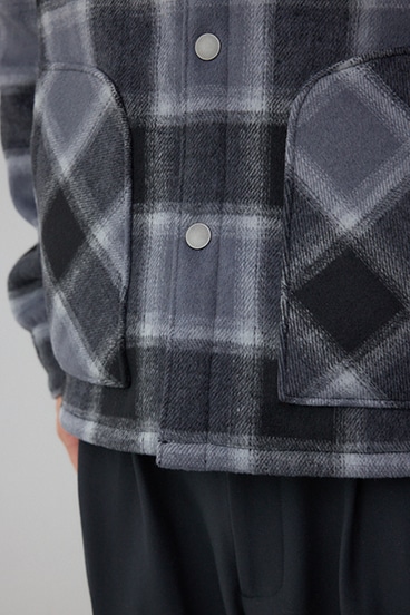 裏ボアCPOシャツブルゾン 詳細画像