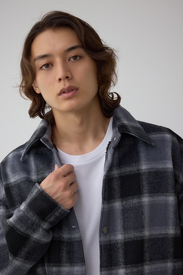 裏ボアCPOシャツブルゾン