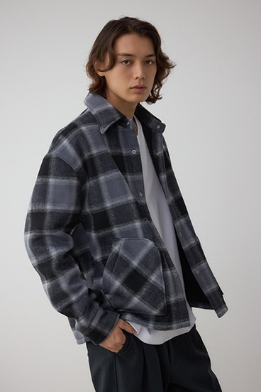 裏ボアCPOシャツブルゾン 詳細画像