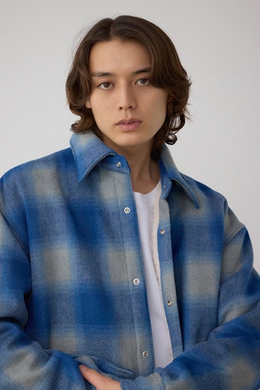 裏ボアCPOシャツブルゾン