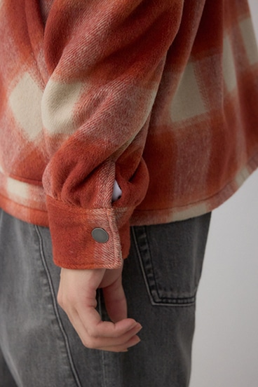 裏ボアCPOシャツブルゾン 詳細画像