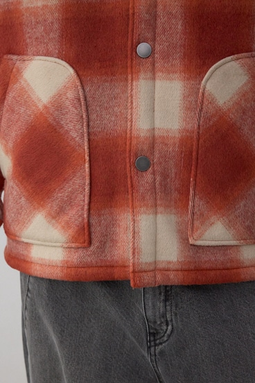 裏ボアCPOシャツブルゾン 詳細画像