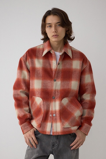 裏ボアCPOシャツブルゾン 詳細画像