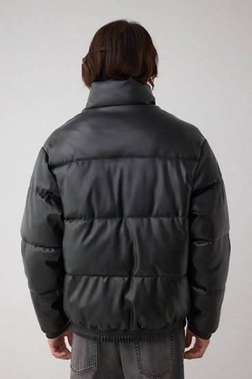 合皮中綿ブルゾン 詳細画像