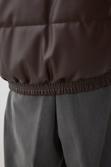 合皮中綿ブルゾン 詳細画像