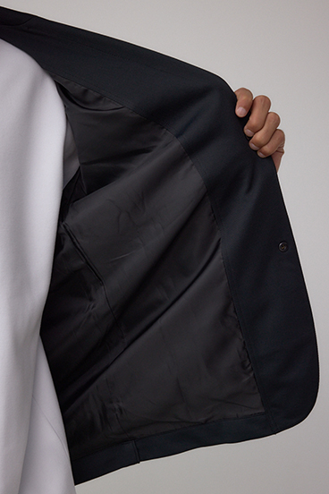 メランジツイルテーラードジャケット 詳細画像