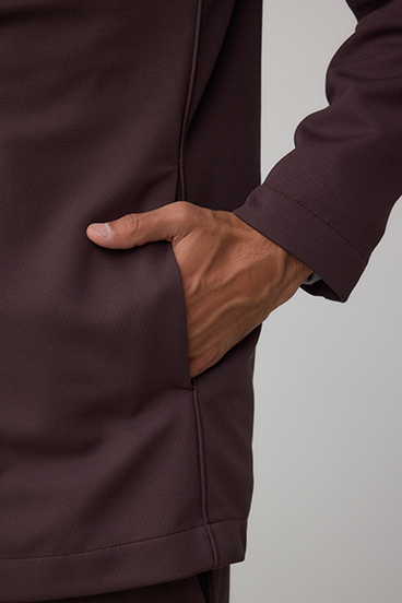 メランジツイルテーラードジャケット 詳細画像