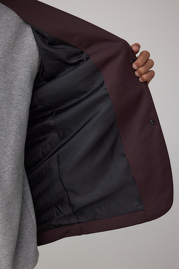 メランジツイルテーラードジャケット 詳細画像