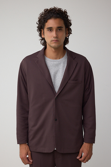 メランジツイルテーラードジャケット 詳細画像