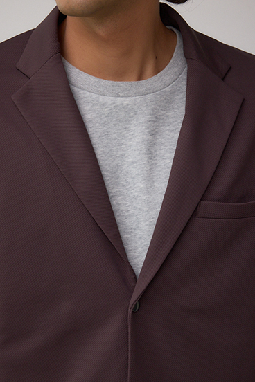 メランジツイルテーラードジャケット 詳細画像