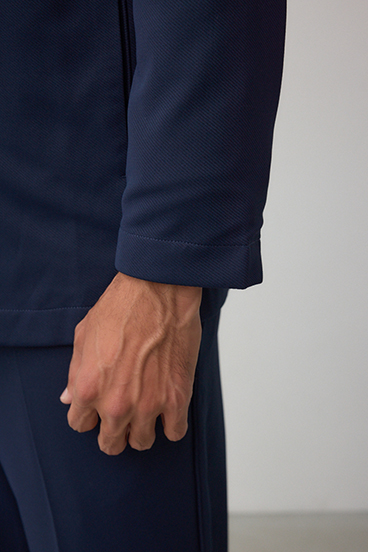 メランジツイルテーラードジャケット 詳細画像