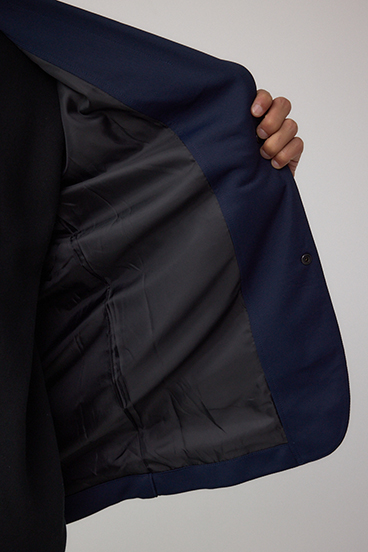 メランジツイルテーラードジャケット 詳細画像