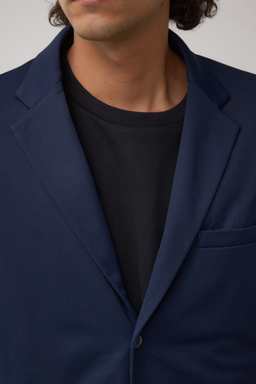 メランジツイルテーラードジャケット 詳細画像