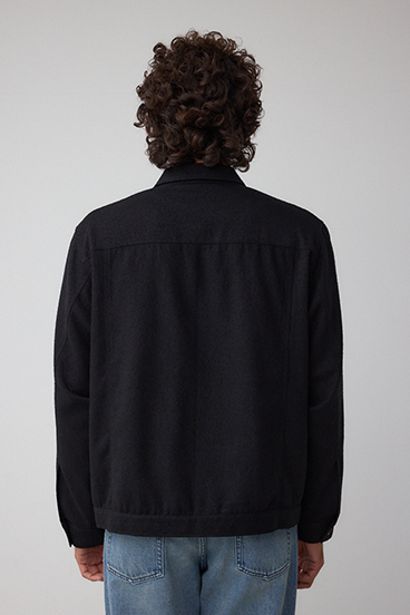 ネップ入りシャツブルゾン 詳細画像