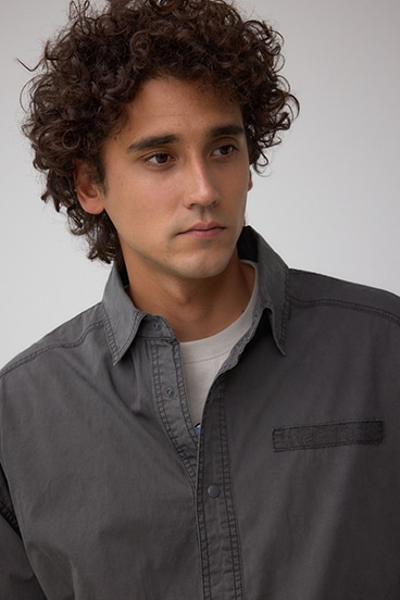 ミリタリーフェイドシャツ