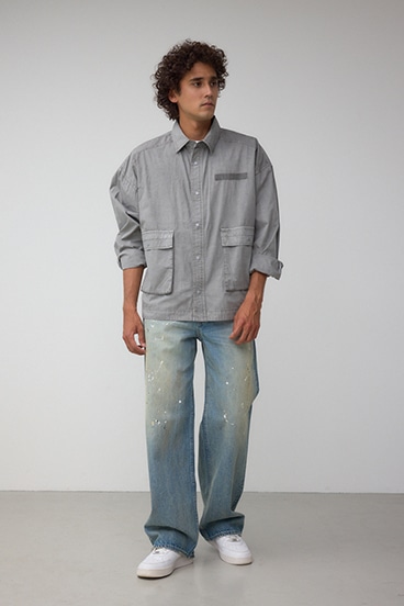 ミリタリーフェイドシャツ 詳細画像