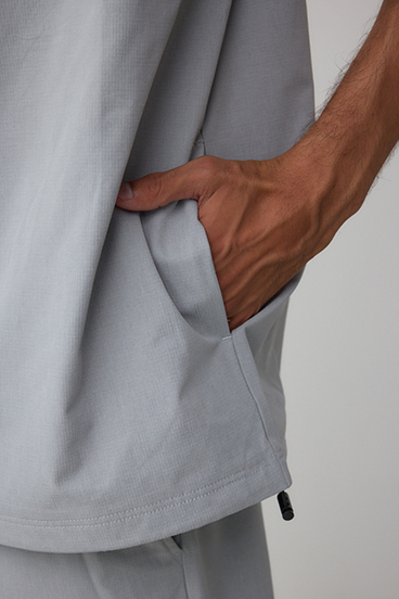 ポケットデザイン布帛セットアップ 詳細画像