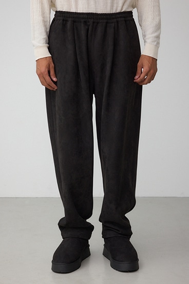 フェイクスエードタックパンツ 詳細画像