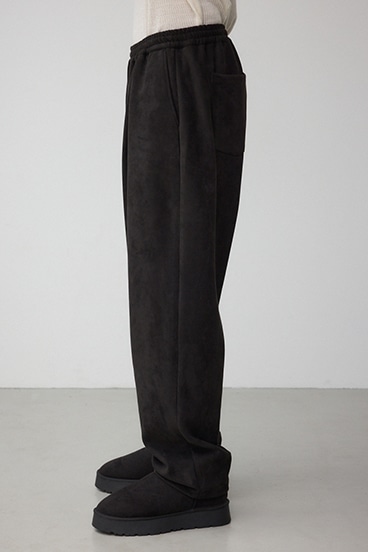フェイクスエードタックパンツ 詳細画像