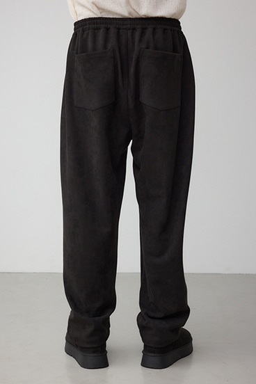 フェイクスエードタックパンツ 詳細画像