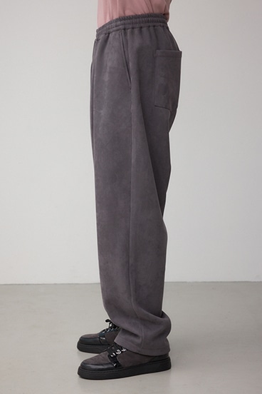 フェイクスエードタックパンツ 詳細画像