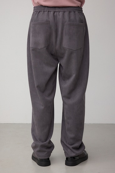 フェイクスエードタックパンツ 詳細画像