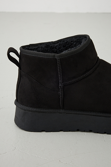 フェイクムートンショートブーツ 詳細画像