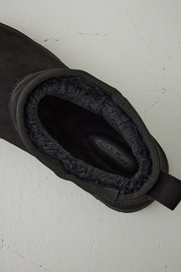 フェイクムートンショートブーツ 詳細画像