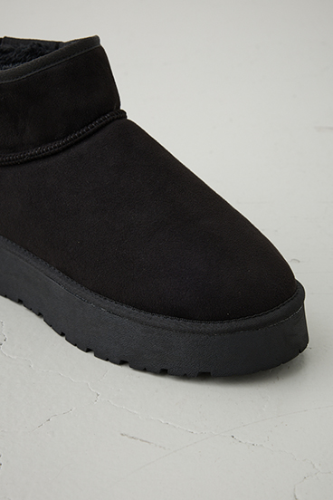 フェイクムートンショートブーツ 詳細画像