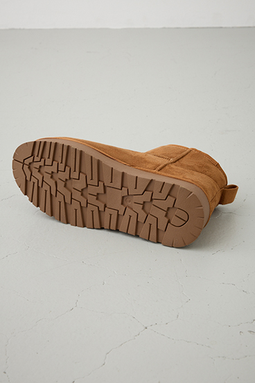 フェイクムートンショートブーツ 詳細画像