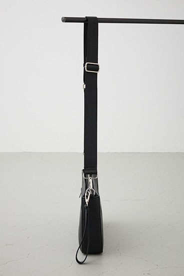 ヴィンテージフェイクレザーショルダーバッグ 詳細画像