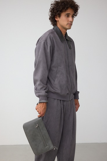 ヴィンテージフェイクレザーショルダーバッグ 詳細画像