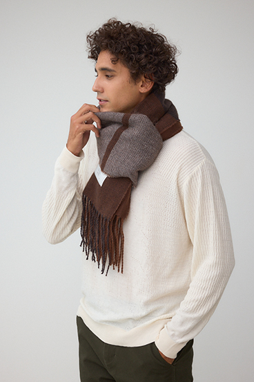 リバーシブルマフラー 詳細画像