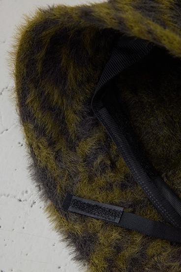 ゼブラ柄シャギーバケハ 詳細画像