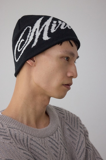 LOGOデザインニット帽