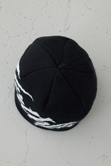 LOGOデザインニット帽 詳細画像