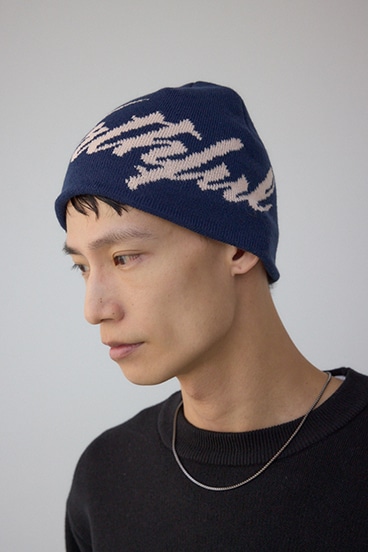 LOGOデザインニット帽