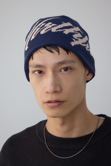 LOGOデザインニット帽