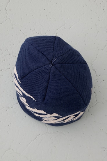 LOGOデザインニット帽 詳細画像