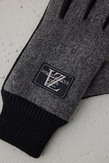 裏ボア手袋 詳細画像