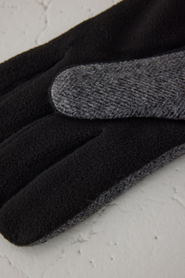 裏ボア手袋 詳細画像