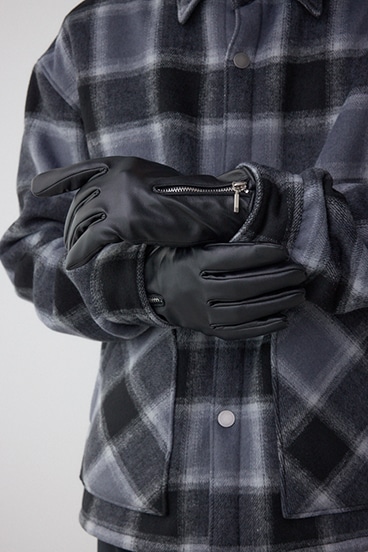 フェイクレザー手袋