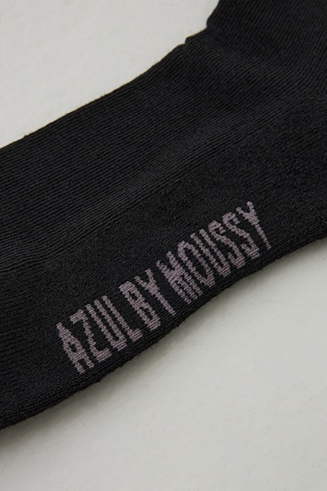 1ポイント刺繍ロングソックス 詳細画像