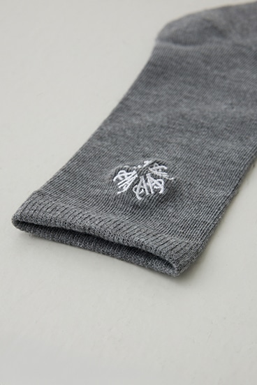 1ポイント刺繍ロングソックス 詳細画像